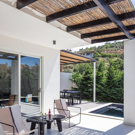 Modern Villa Casa Filo Verde With Private Pool & Bbq,200M From The Beach Plakias Esterno foto