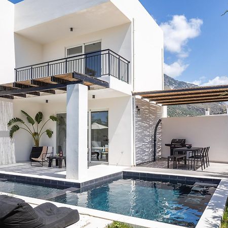 Modern Villa Casa Filo Verde With Private Pool & Bbq,200M From The Beach Plakias Esterno foto