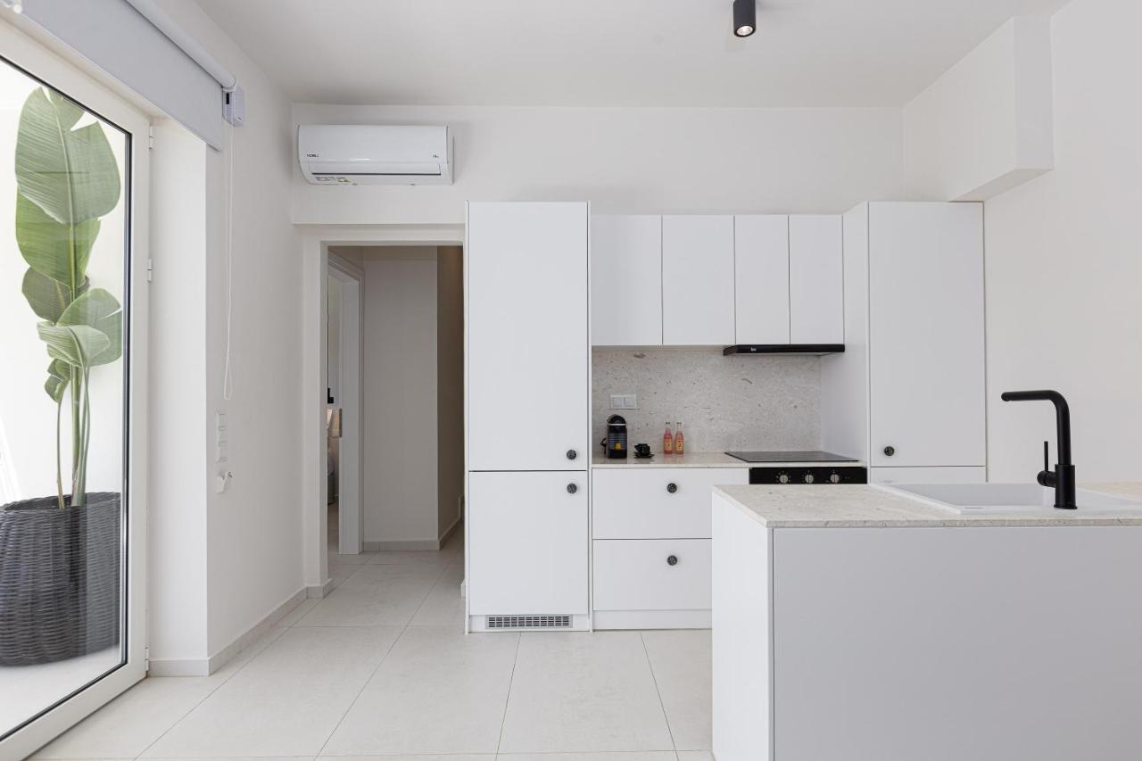 Modern Villa Casa Filo Verde With Private Pool & Bbq,200M From The Beach Plakias Esterno foto