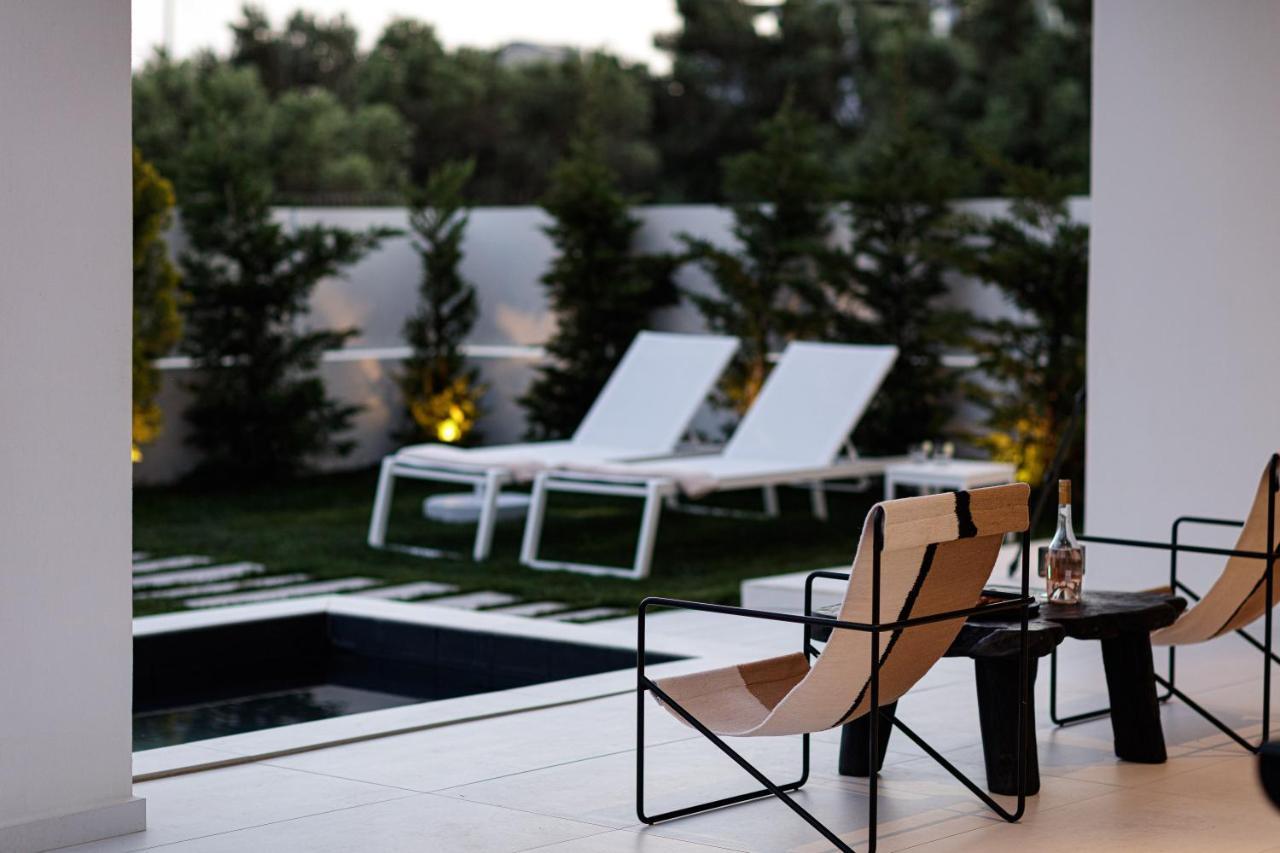 Modern Villa Casa Filo Verde With Private Pool & Bbq,200M From The Beach Plakias Esterno foto