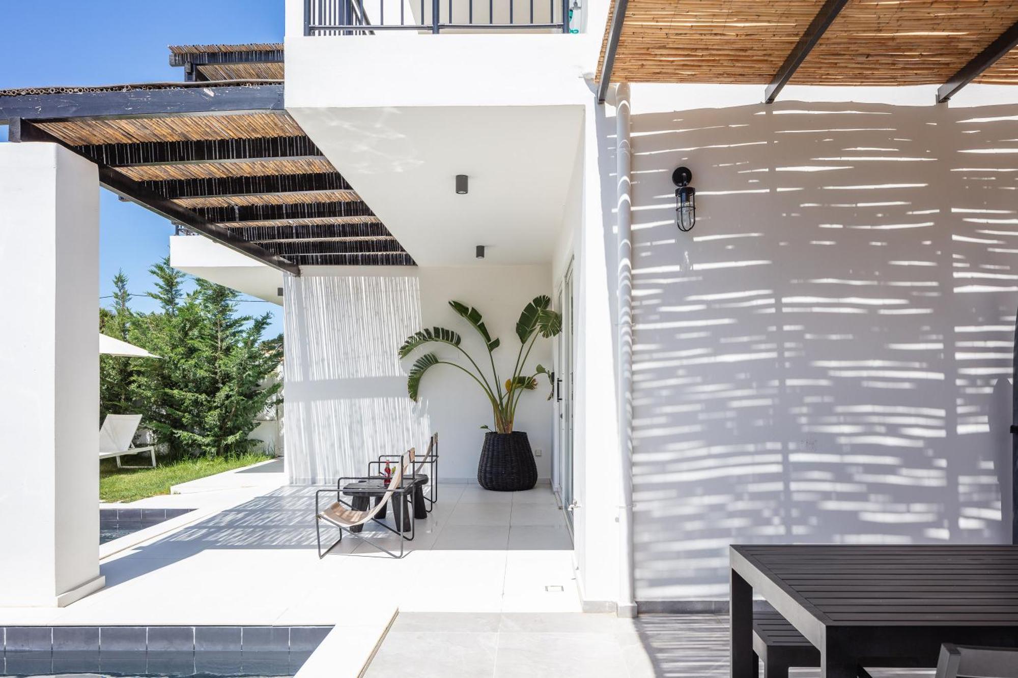 Modern Villa Casa Filo Verde With Private Pool & Bbq,200M From The Beach Plakias Esterno foto